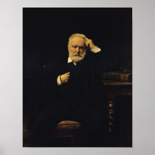 Porträt von Victor Hugo 1879 Poster