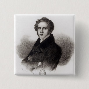 Porträt von Vincenzo Bellini Button