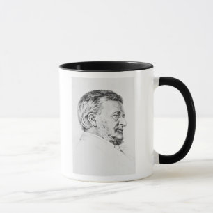 Porträt von Wagner, 19. Jahrhundert Tasse