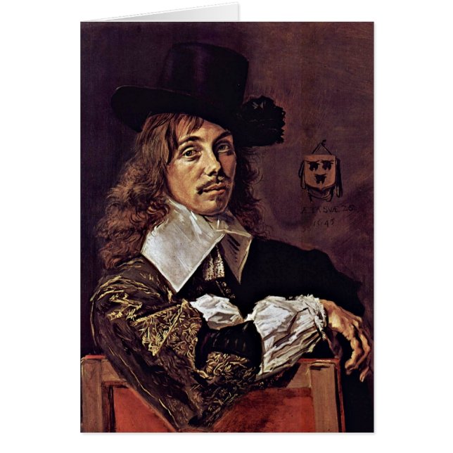 Porträt von Willem Coymans. Durch Frans Hals (Vorne)