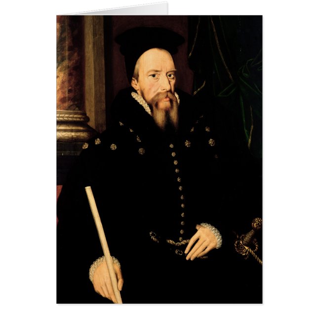 Porträt von William Cecil (Vorne)