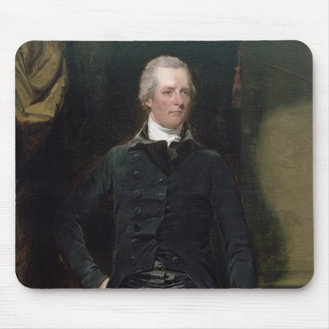 Porträt von William Pitt das jüngere Mousepad (Vorne)