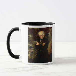 Porträt von William Wordsworth 1842 Tasse