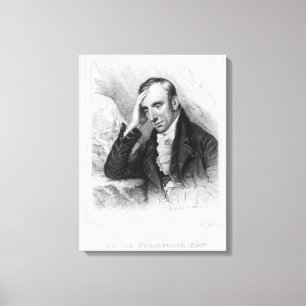 Porträt von William Wordsworth Leinwanddruck