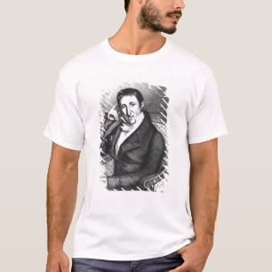 Porträt von Zählung Jeans Baptiste von Villele T-Shirt