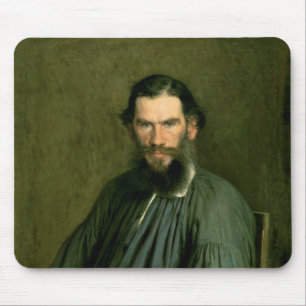 Porträt von Zählungs-Lev Nikolaevich Tolstoy 187 Mousepad