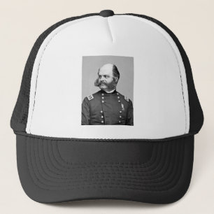 Porträt-ziviler Kriegs-General Ambrose E. Burnsid Truckerkappe