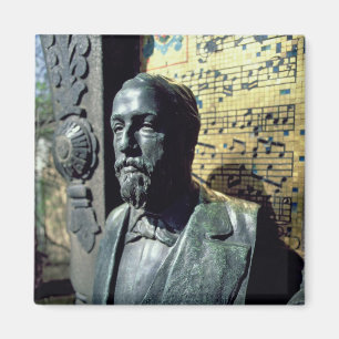Porträtfehlschlag von Alexander Borodin Magnet