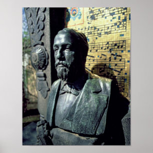 Porträtfehlschlag von Alexander Borodin Poster