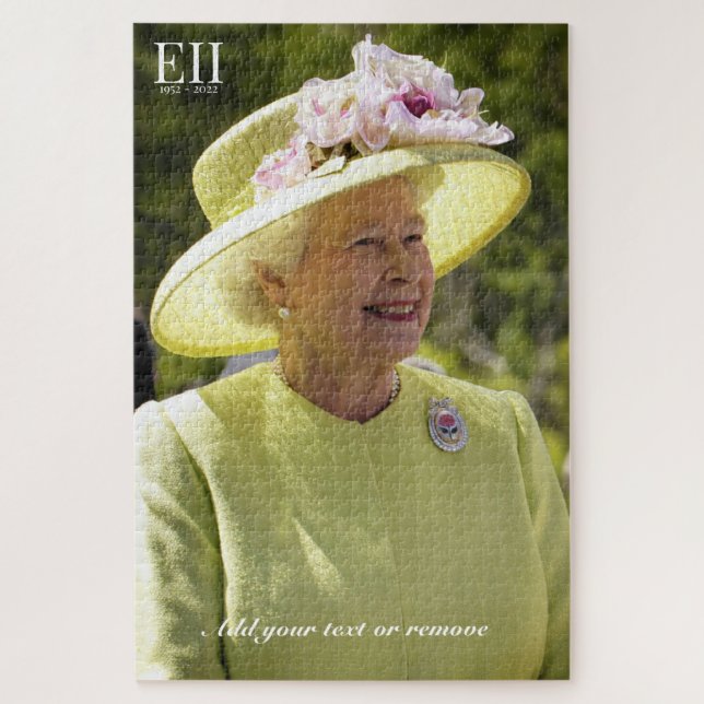 Porträtfotografie von Souvenir, Königin Elisabeth  (Vertikal)
