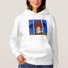 Porträtkunst Hoodie