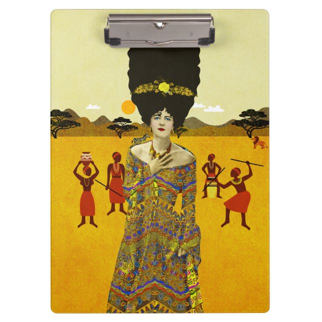 Porträtkunst Klemmbrett (Vorderseite)