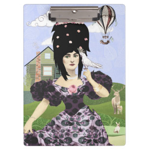 Porträtkunst Klemmbrett