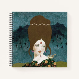 Porträtkunst Notizbuch