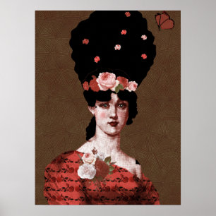Porträtkunst Poster
