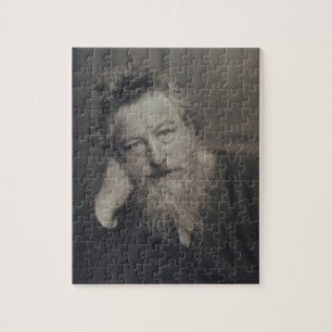 Porträtphotographie von William Morris (1834-96)