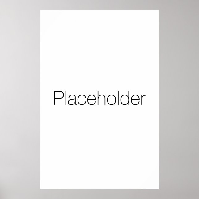 Porträtposter-Vorlage Poster (Vorne)