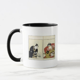 Porträts von zwei Schauspielern, 1803 Tasse