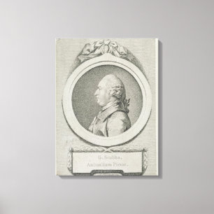Porträtstudie von George Stubbs (1724-1806) (weic Leinwanddruck