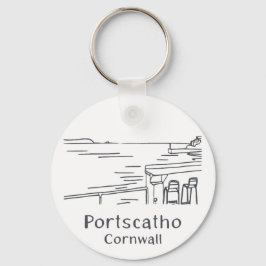 Portscatho Harbour Keyring Schlüsselanhänger