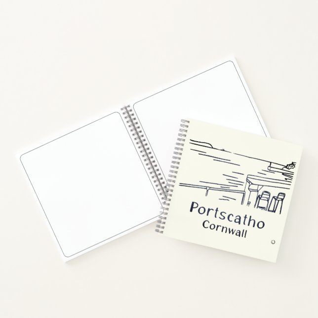 Portscatho Harbour Livre d'or (Intérieur)