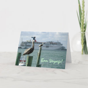 Portside View No. 2 Bon Voyage Card Karte