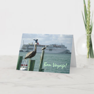 Portside View No. 2 Bon Voyage Card Karte
