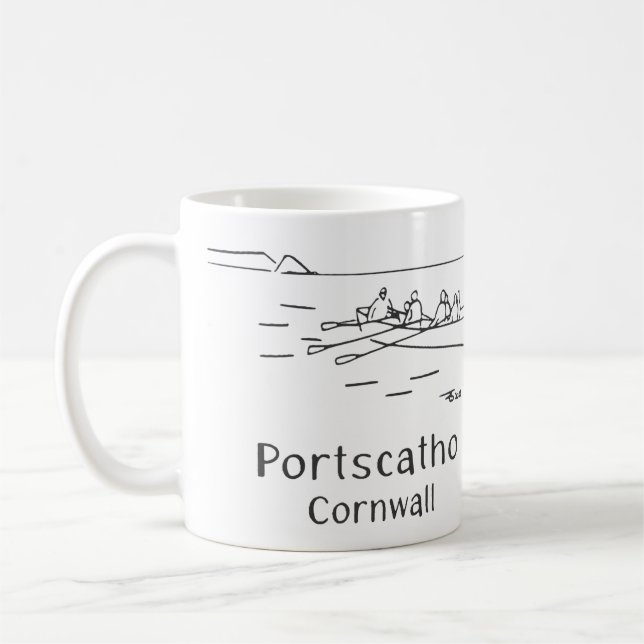 Portskatho Gig Rowers Tasse (Links)