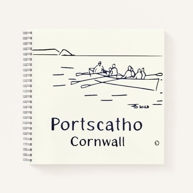 Portskatho Rowers Gästebuch Notizbuch (Vorderseite)