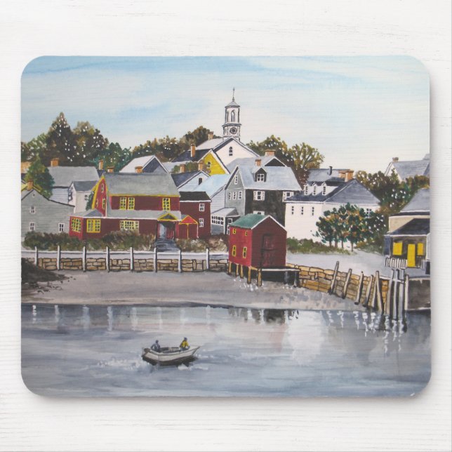 Portsmouth Hafen, New Hampshire Mousepad (Vorne)