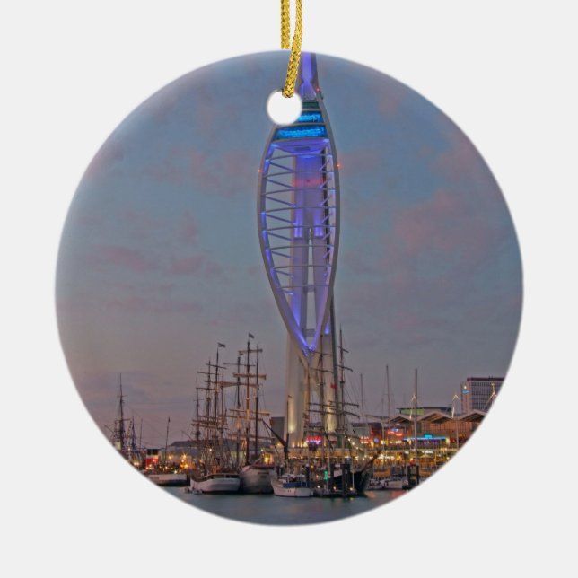 Portsmouth, Hampshire, England Keramik Ornament (Vorne)