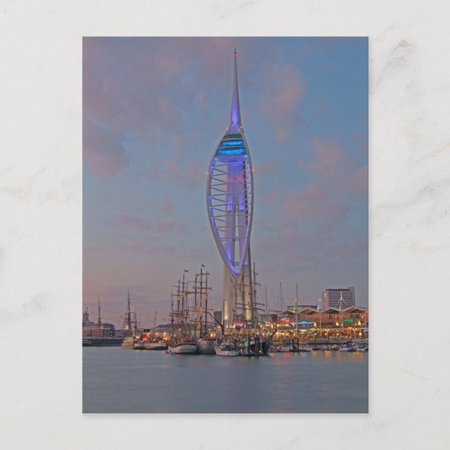 Portsmouth, Hampshire, England Postkarte (Vorderseite)