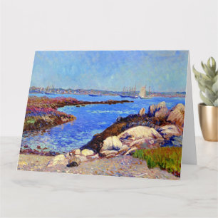 Portsmouth Harbor, NH, Kunstmalerei, Karte