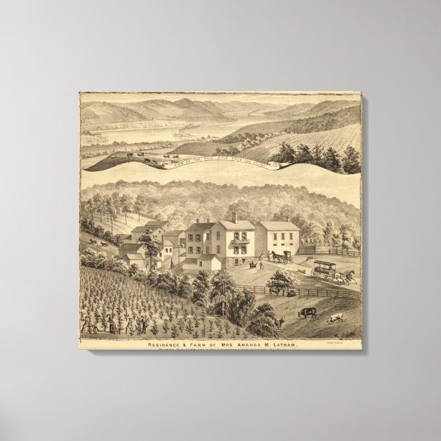 Portsmouth Leinwanddruck (Vorderseite)