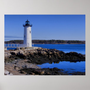 Portsmouth Leuchtturm-Neues Hampshire Poster