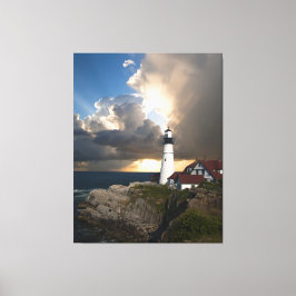 Portsmouth N.H. Leuchtturm bei Sunrise X-Large Leinwanddruck