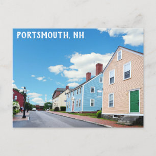Portsmouth New Hampshire The Hill Historic Houses Postkarte