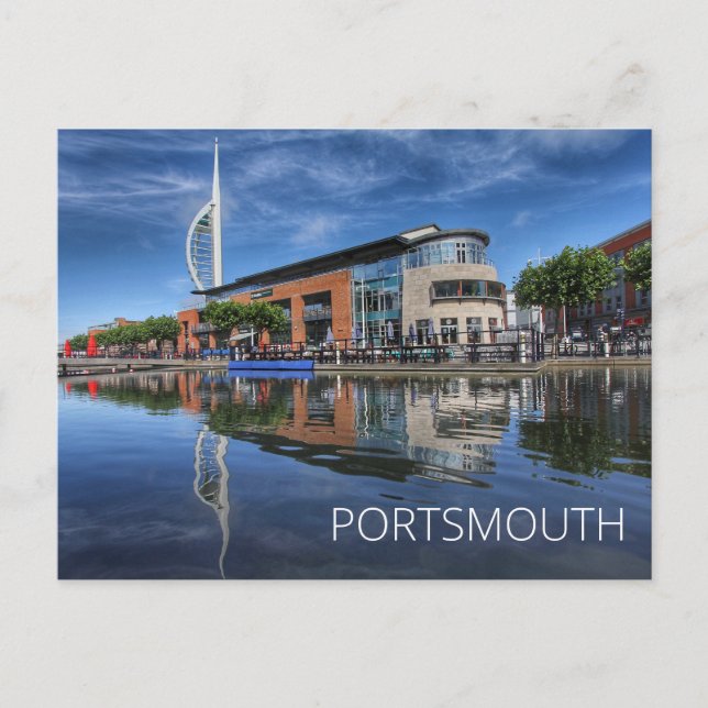 Portsmouth Postkarte (Vorderseite)