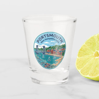 Portsmouth USA Schnapsglas