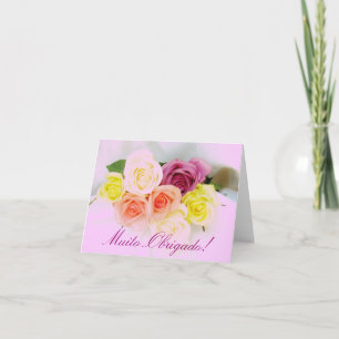 Portugais : Bouquet rose de Merci