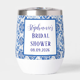 Portugais Carreaux Bleu Méditerranée Douche nuptia