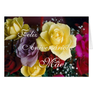 Portugais : Feliz Aniversario Mae !