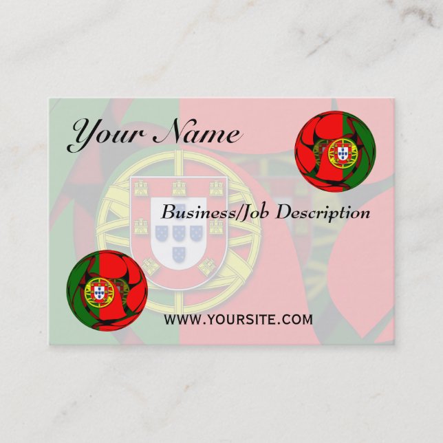 Portugal #1 visitenkarte (Vorderseite)