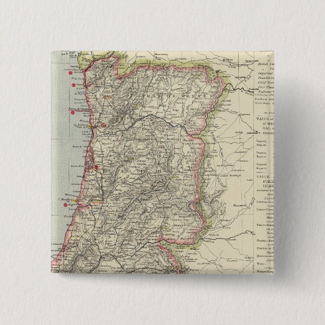 Portugal 5 button (Vorderseite)