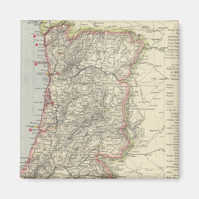 Portugal 5 magnet (Vorne)