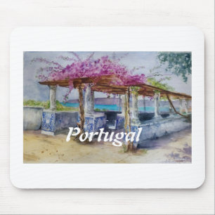 Portugal art Mirador de Setúbal Mousepad