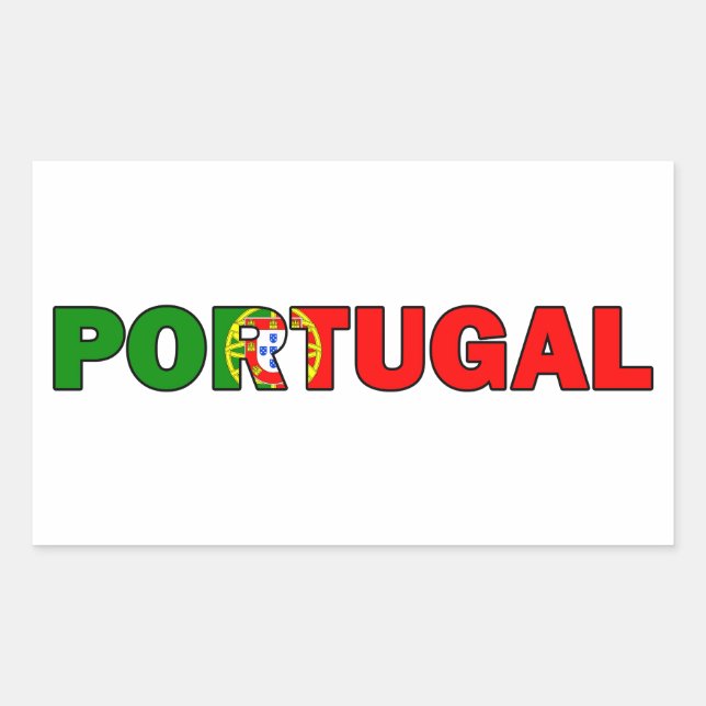 Portugal Aufkleber (Vorderseite)