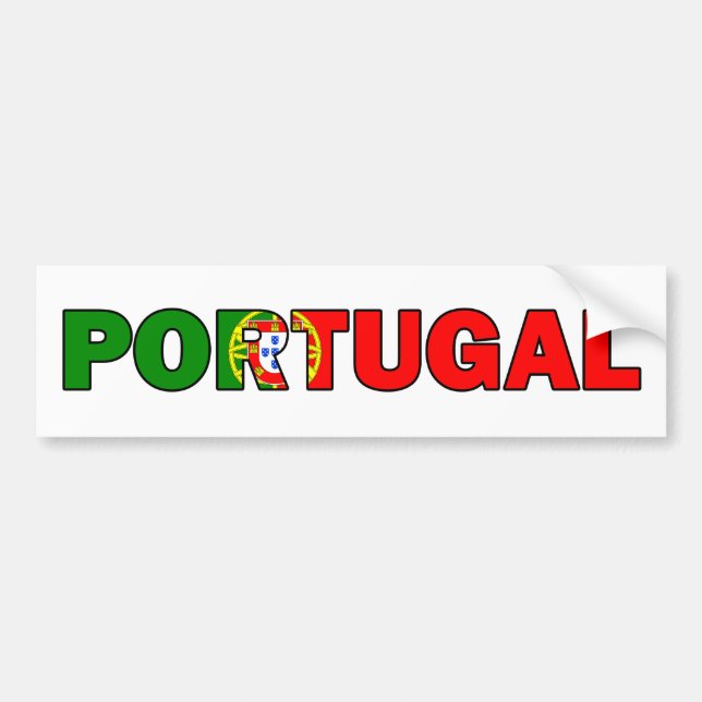 Portugal Autoaufkleber (Vorne)