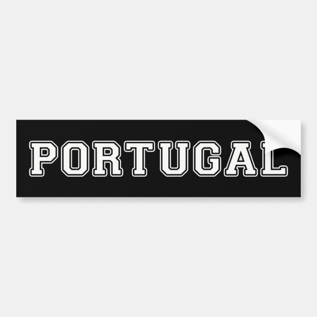 Portugal Autoaufkleber (Vorne)