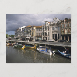 Portugal, Aveiro. Moliceiros (Algensammeln Postkarte